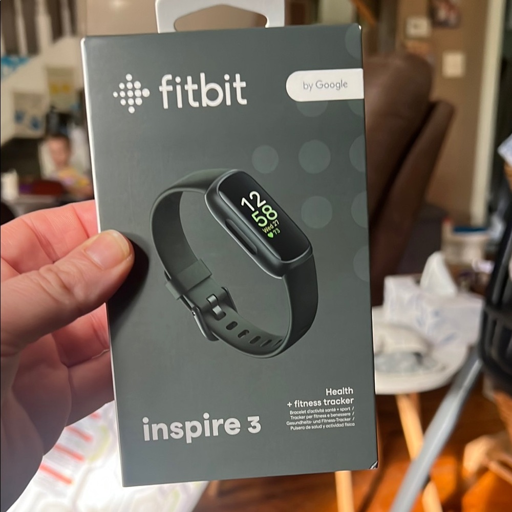 Fitbit Black Smartwatch Sleek Design